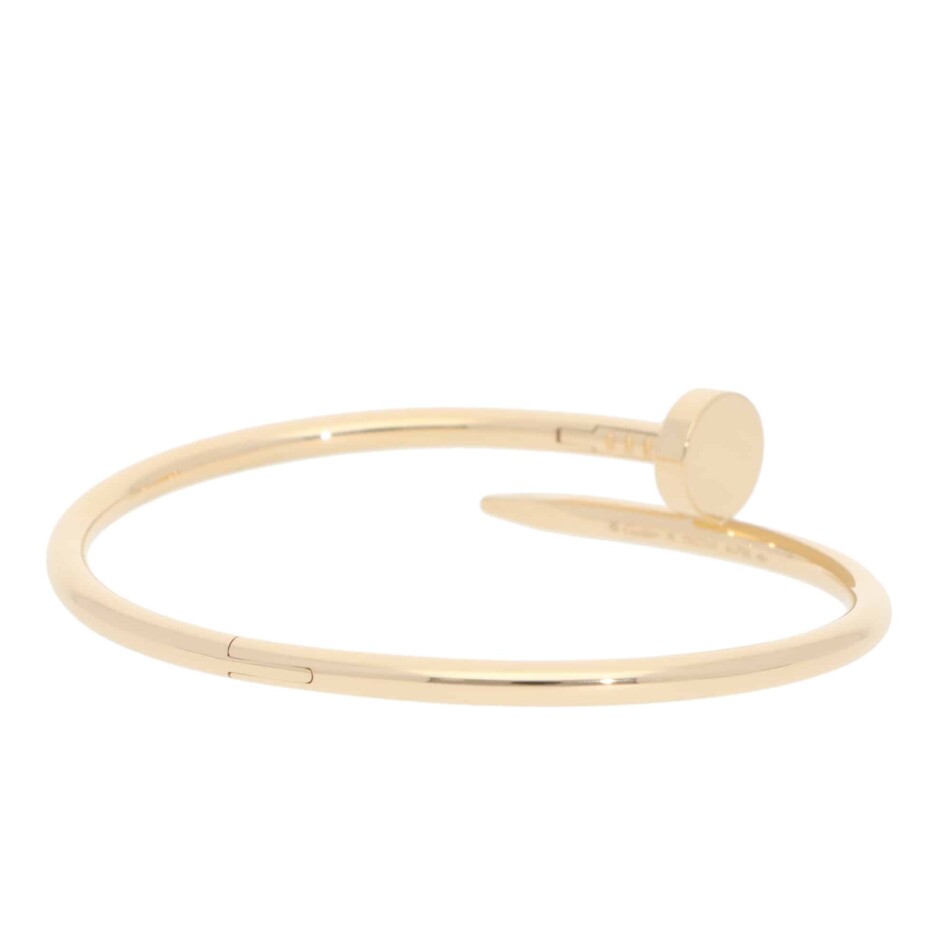 Vintage Cartier Juste un Clou Bracelet in Yellow Gold, Size 18