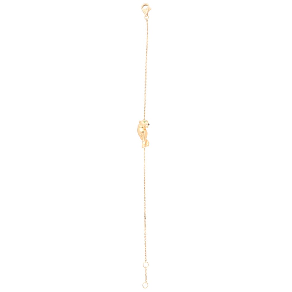 Vintage Cartier Panthère de Cartier Chain Bracelet in Rose Gold