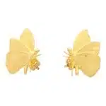Butterfly Earrings in 9k Yellow Gold
