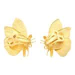 Butterfly Earrings in 9k Yellow Gold