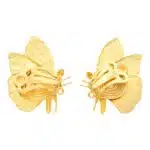 Butterfly Earrings in 9k Yellow Gold