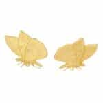 Butterfly Earrings in 9k Yellow Gold
