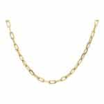 Vintage Santos de Cartier Chain Necklace in Yellow Gold