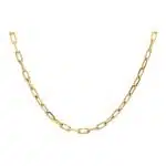 Vintage Santos de Cartier Chain Necklace in Yellow Gold