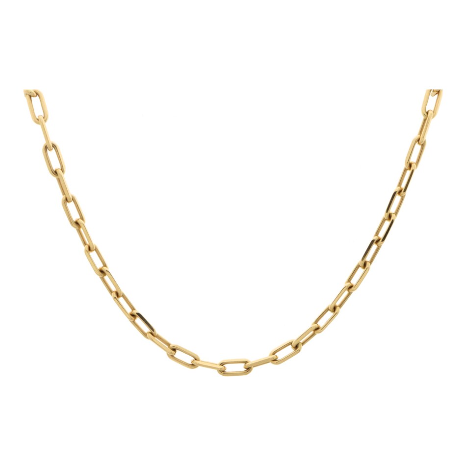 Vintage Santos de Cartier Chain Necklace in Yellow Gold