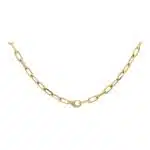 Vintage Santos de Cartier Chain Necklace in Yellow Gold