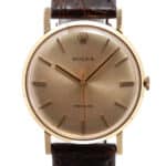 Vintage 1971 Rolex Oyster Precision wristwatch in Yellow Gold