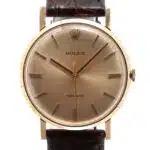 Vintage 1971 Rolex Oyster Precision wristwatch in Yellow Gold