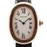 Vintage Cartier Baignoire Rose Gold Quartz Movement Watch