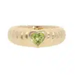 Vintage Tiffany & Co. Friendship Peridot Ring in Yellow Gold