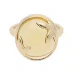 Vintage Paloma Picasso for Tiffany & Co. Olive Leaf Citrine Ring