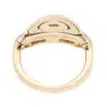 Vintage Bulgari Astrale Cerchi Ring in Yellow Gold