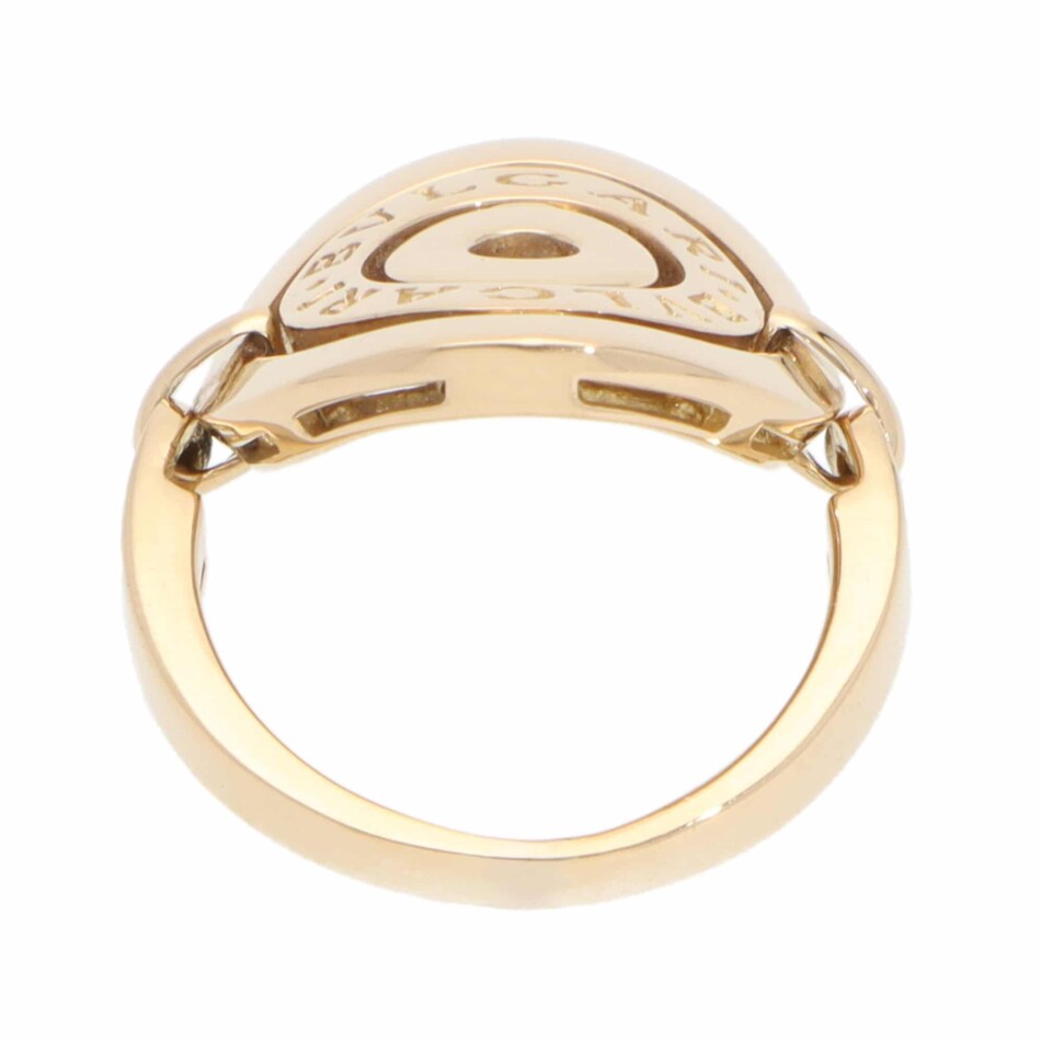 Vintage Bulgari Astrale Cerchi Ring in Yellow Gold