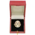 Vintage Bulgari Astrale Cerchi Ring in Yellow Gold