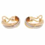 Vintage Cartier Trinity Hoop Earrings