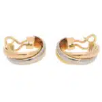 Vintage Cartier Trinity Hoop Earrings
