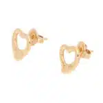 Vintage Elsa Peretti for Tiffany & Co. Open Heart Stud Earrings