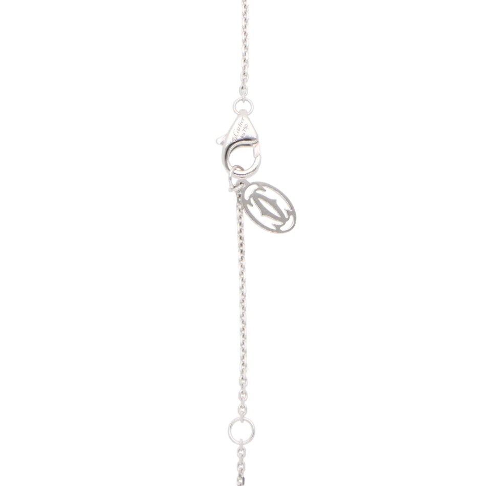 Vintage Cartier d'Amour Diamond Necklace XS in White Gold