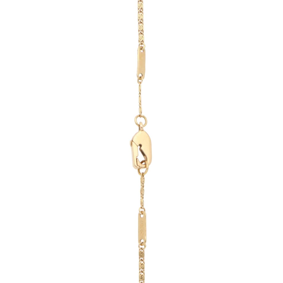 Vintage Carrera y Carrera Ruby and Diamond Adam & Eve Necklace