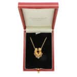 Vintage Carrera y Carrera Ruby and Diamond Adam & Eve Necklace