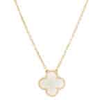 Vintage Van Cleef & Arpels Mother of Pearl Alhambra Pendant