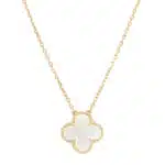Vintage Van Cleef & Arpels Mother of Pearl Alhambra Pendant
