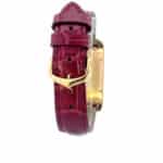 Cartier Tank Americaine yellow gold wrist watch with automatic