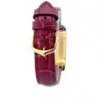 Cartier Tank Americaine yellow gold wrist watch with automatic