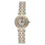 Cartier Panthere Vendome watch in 18k yellow gold and steel
