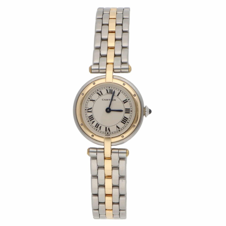 Cartier Panthere Vendome watch in 18k yellow gold and steel