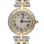 Cartier Panthere Vendome watch in 18k yellow gold and steel