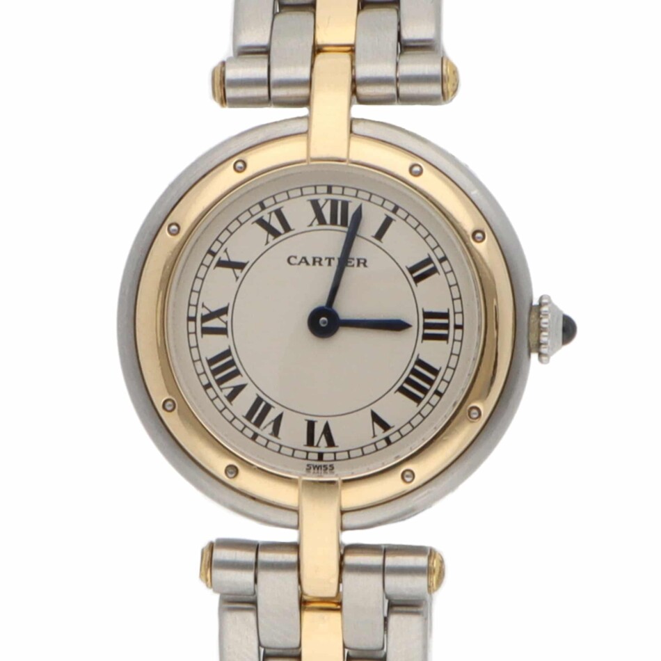 Cartier Panthere Vendome watch in 18k yellow gold and steel