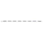 Contemporary Sapphire and Diamond Line Tennis Bracelet