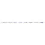 Contemporary Sapphire and Diamond Line Tennis Bracelet
