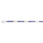 Contemporary Sapphire and Diamond Line Tennis Bracelet