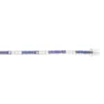 Contemporary Sapphire and Diamond Line Tennis Bracelet