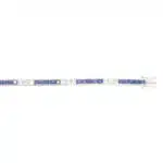 Contemporary Sapphire and Diamond Line Tennis Bracelet