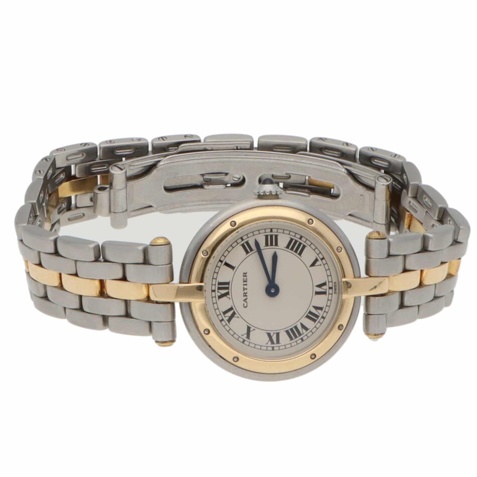 Cartier Panthere Vendome watch in 18k yellow gold and steel