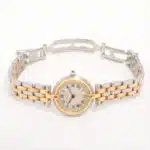Cartier Panthere Vendome watch in 18k yellow gold and steel