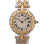 Cartier Panthere Vendome watch in 18k yellow gold and steel