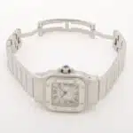 Cartier Santos Galbee 24mm steel automatic watch