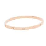 Vintage Cartier LOVE Bangle SM in Rose Gold, Size 17