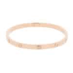 Vintage Cartier LOVE Bangle SM in Rose Gold, Size 17