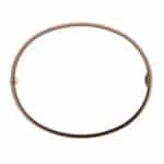 Vintage Cartier LOVE Bangle SM in Rose Gold, Size 17