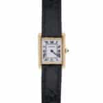 Cartier Tank Louis wrist watch in 18k yellow gold
