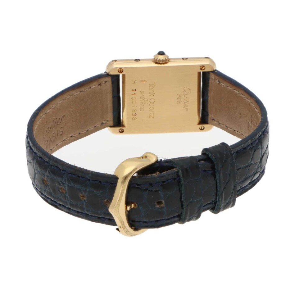 Cartier Tank Louis wrist watch in 18k yellow gold