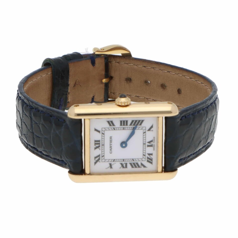 Cartier Tank Louis wrist watch in 18k yellow gold
