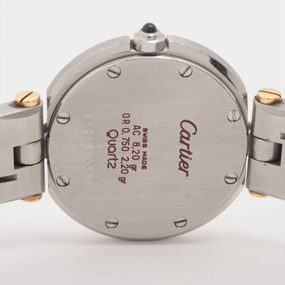 Cartier Santos Vendome watch in 18k yellow gold and steel