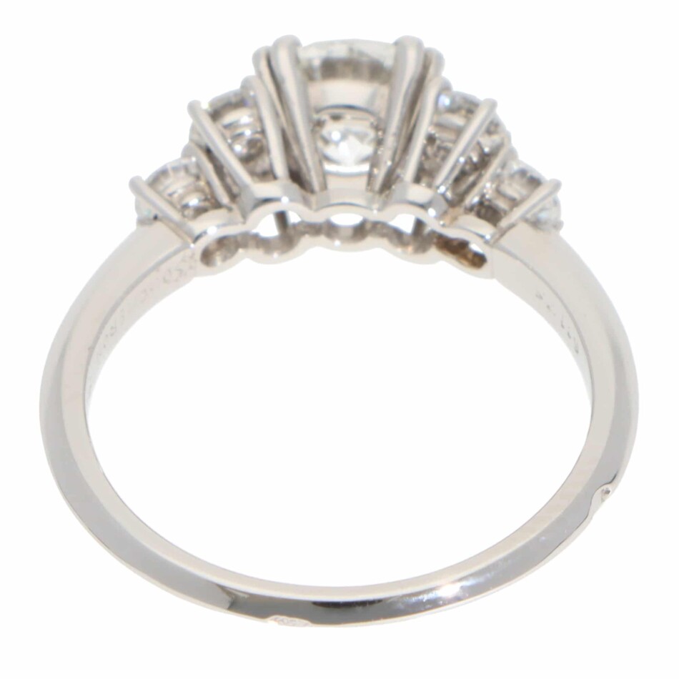 Vintage Boucheron Diamond Ring in Platinum