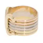 Vintage C de Cartier Open Band Ring in Gold